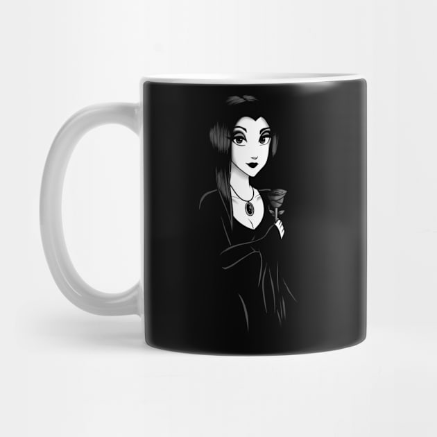 Morticia Addams by The Decadent Crypt